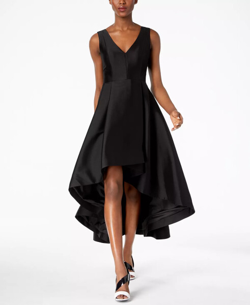 High-Low A-Line Gown Black - 1