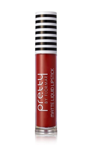 High Pigment Matte Liquid Lipstick - Pretty Matte Lipstick - 008 Live Vermillion - 8690604462780 - 3