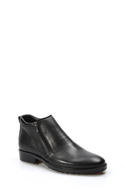 High Quality Genuine Leather Black Men's Classic Boot Ah086714131309 - AYAKKABIHANE (1)