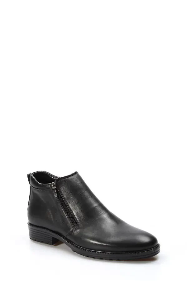 High Quality Genuine Leather Black Men's Classic Boot Ah086714131309 - 2