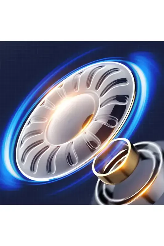 High Quality iPad iPhone 15/16/16 Plus/16 Pro Max Compatible Headset Silicone Tipped Magnetic-White2 - 6