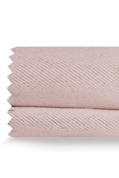 High Quality Powder Pink Blackout Curtain Extrafor Pleated Single Panel - 10