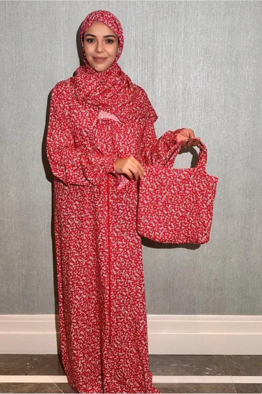 High-quality Stitched, Soft Fabric, One Piece, Zippered, Practical Prayer Dress - 2