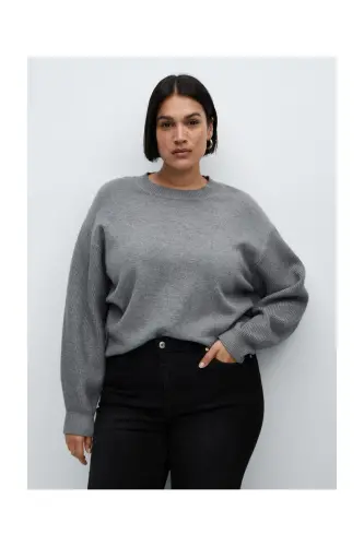 High-rise skinny jeans-Black denim - 10