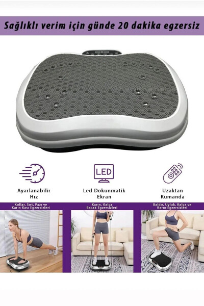 High Vibration Fitness Machine - Vibration Training Device - Vibration Exercise Equipment - 8