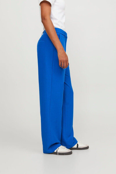 High Waist Fabric Trousers - Marry - 4