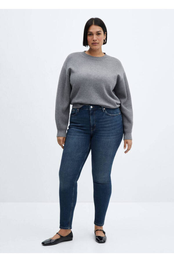 High Waist Skinny Jean - 1