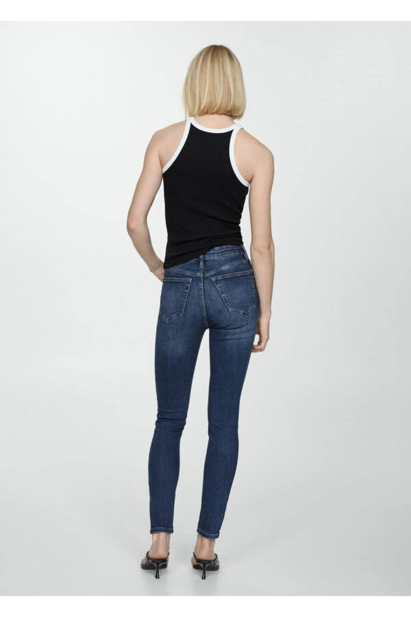 High Waist Skinny Jean - 7