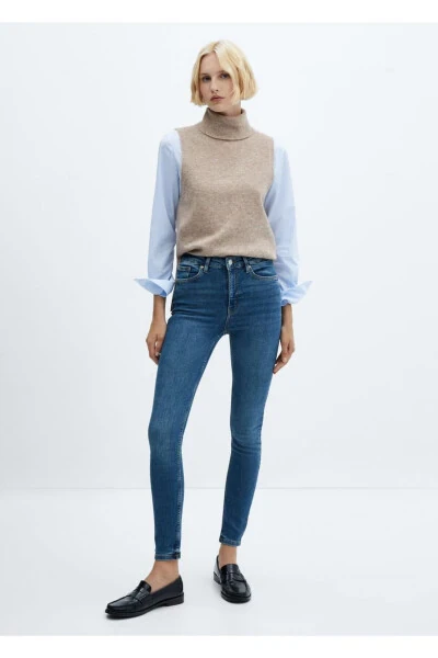 High waist skinny jean - MANGO (1)