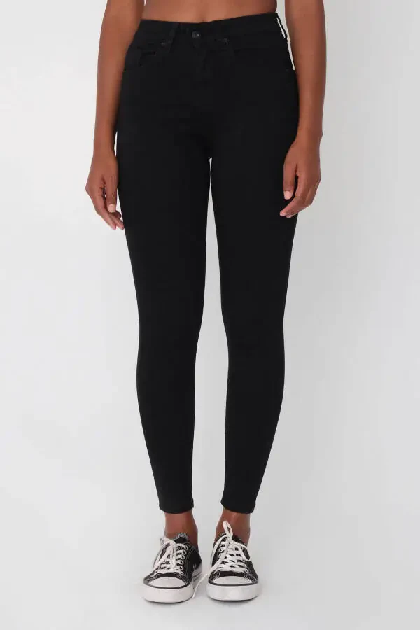 High Waist Skinny Jean Pants Pn5400 - H8h10 - 1