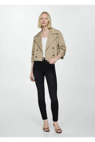 High Waist Skinny Jeans - 6