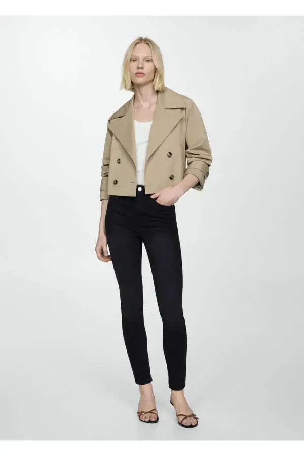 High Waist Skinny Jeans - 6