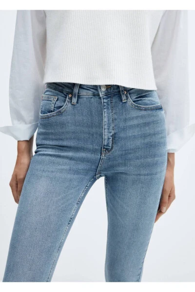 High waist skinny jeans - 5