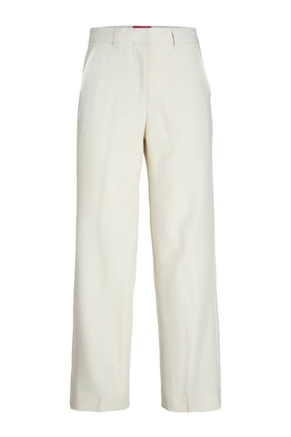 High Waisted Fabric Trousers - Marry - 4