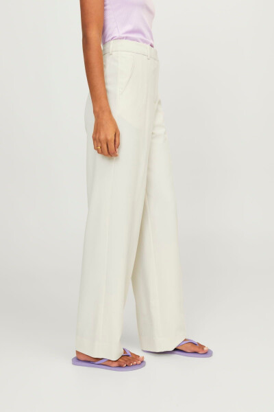 High Waisted Fabric Trousers - Marry - 6