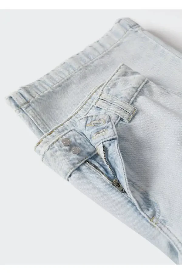 High-Waisted Jean Pants - 6