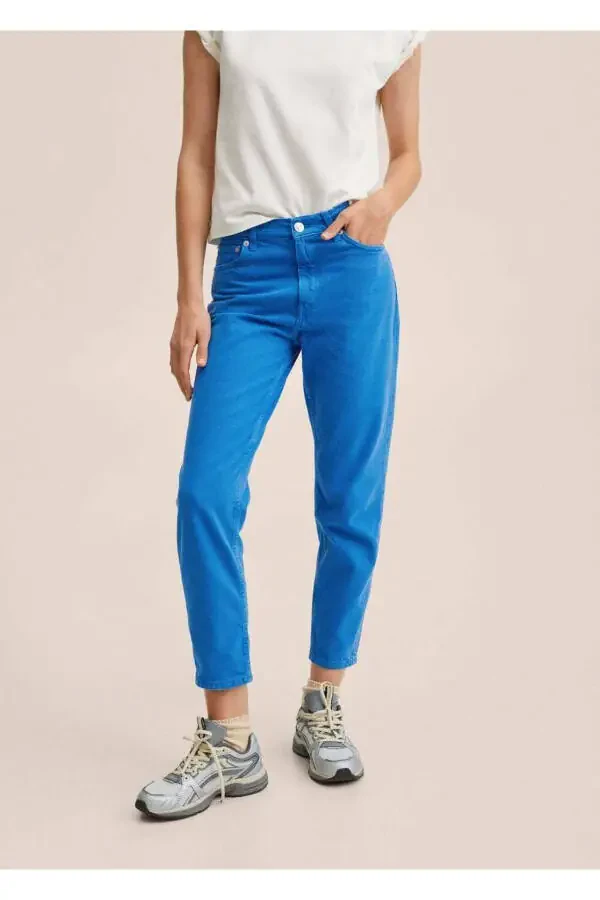 High Waisted Mom Jean - 4