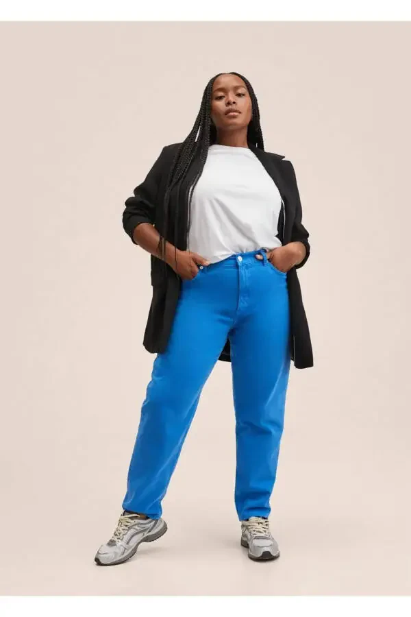 High Waisted Mom Jean - 5