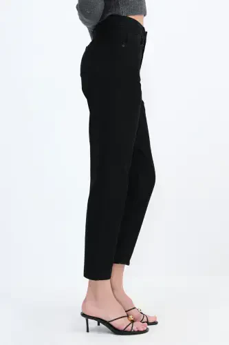 High Waisted Mom Jean Pants Pn5862-1-pns - 4