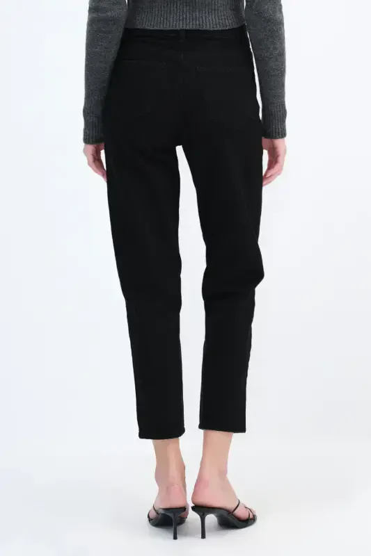 High Waisted Mom Jean Pants Pn5862-1-pns - 6