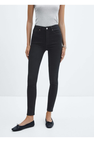 High-waisted skinny jean - MANGO WOMAN