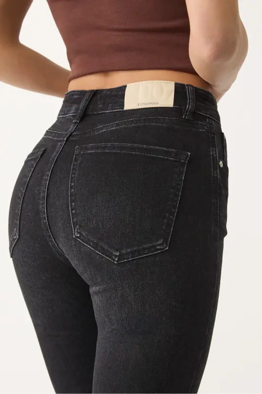 High waisted skinny jeans - 3