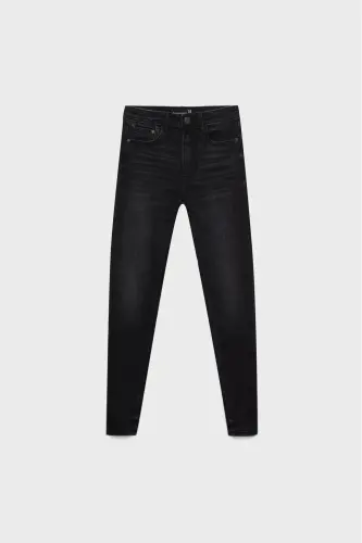 High waisted skinny jeans - 5