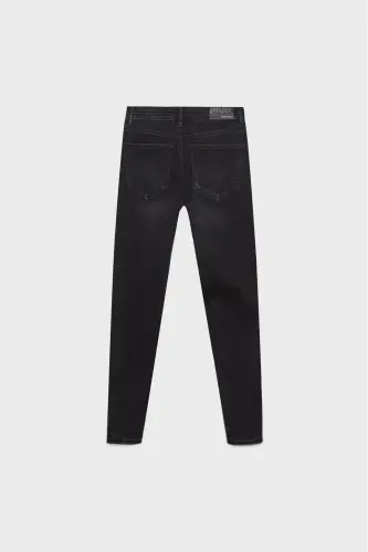 High waisted skinny jeans - 6