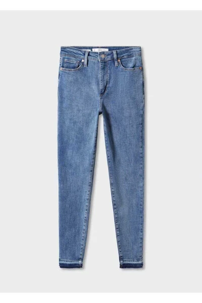 High Waisted Skinny Jeans - 3