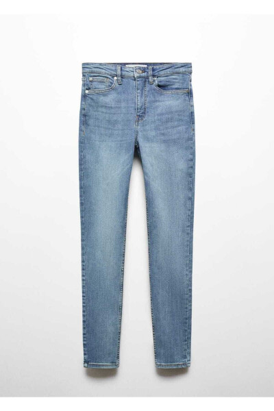 High Waisted Skinny Jeans - 3