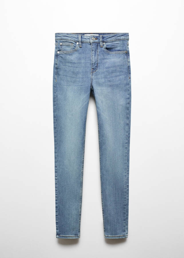 High waisted skinny jeans - 14