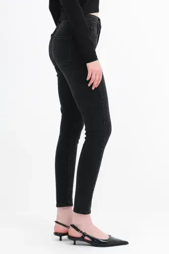 High Waisted Skinny Jeans Pn6578-pnp - 4