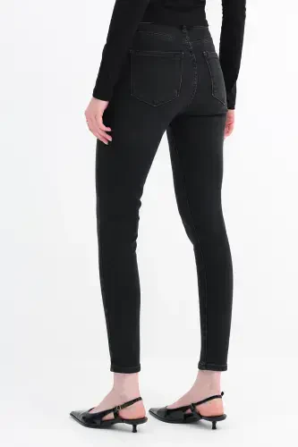 High Waisted Skinny Jeans Pn6578-pnp - 6