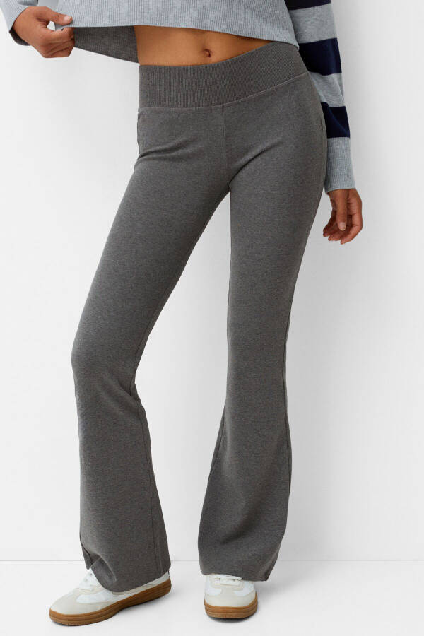 High-waisted Spanish-cut trousers - 1