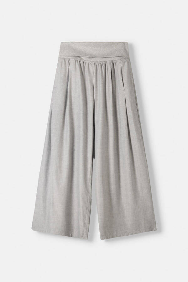 High-Waisted Wide Leg Pants - 2