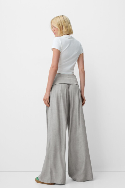 High-Waisted Wide Leg Pants - 3