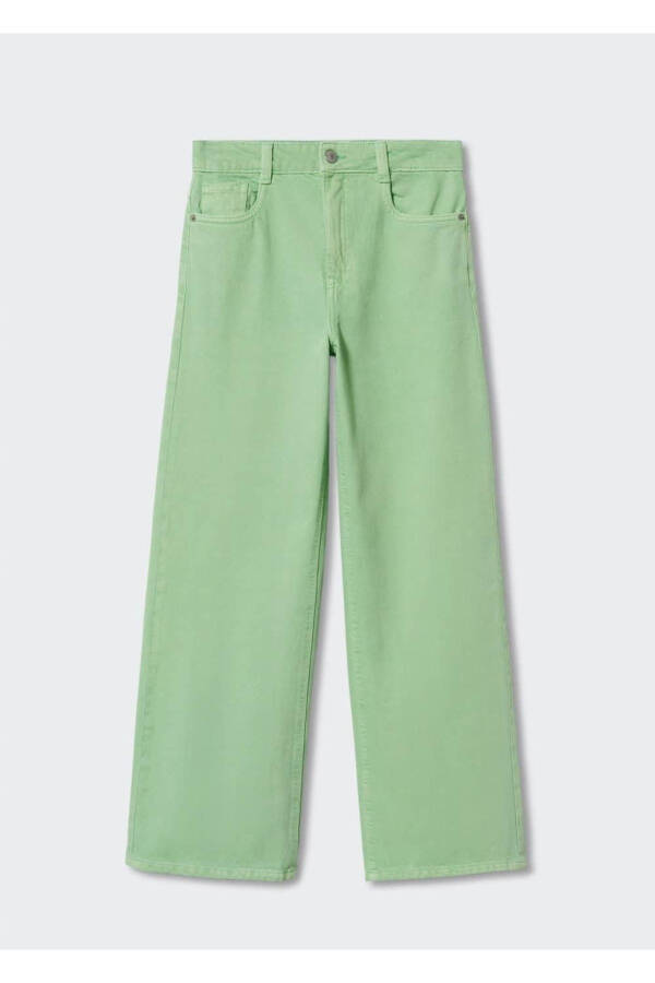 High Waisted Wideleg Jean - 2