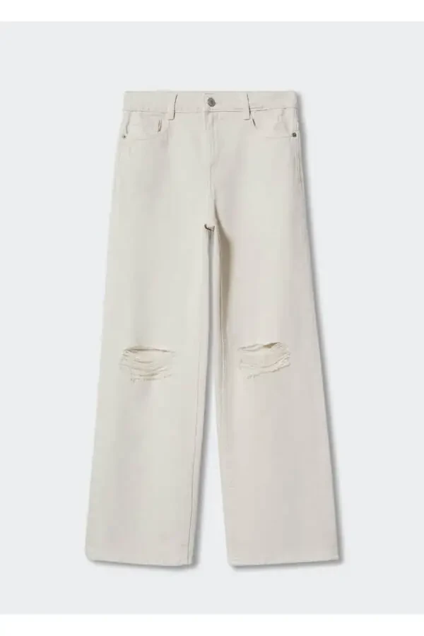 High Waisted Wideleg Jean - 2