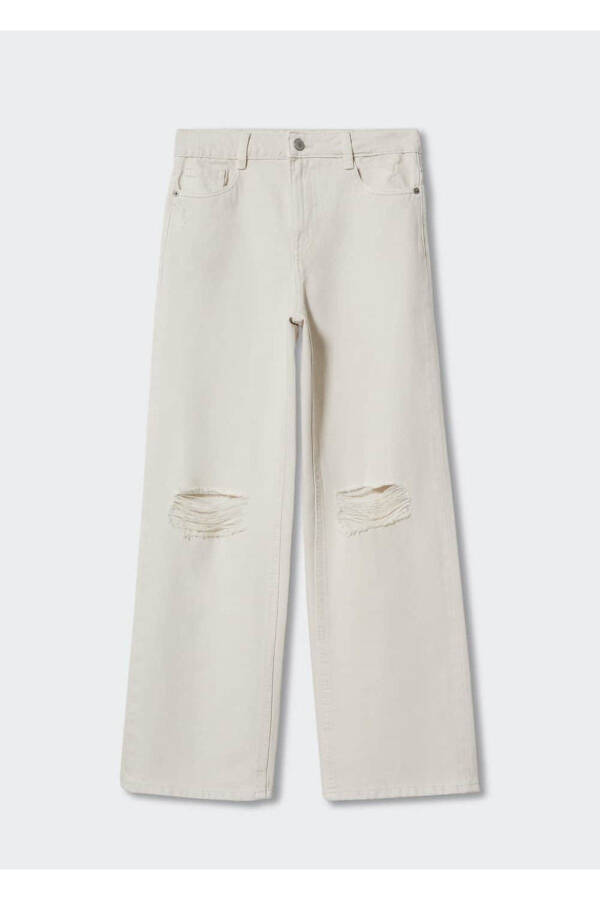 High Waisted Wideleg Jean - 2
