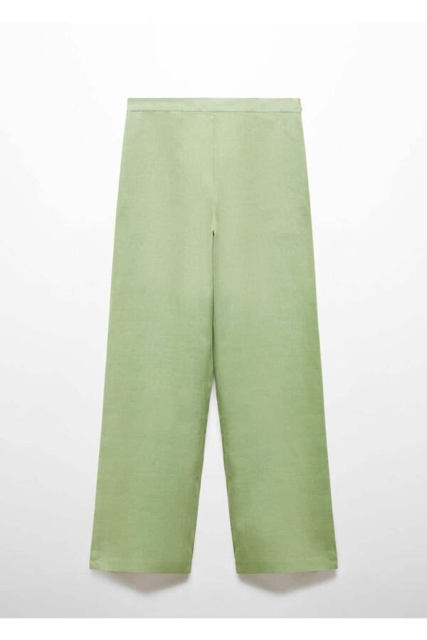 High-waisted wideleg pants - 3