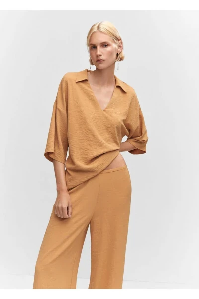 High Waisted Wideleg Pants - 7