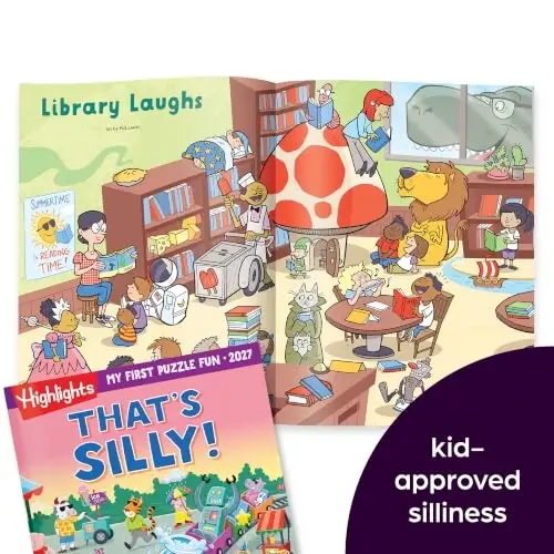 Highlights My First Puzzle Fun Activity Books 2027 Special Edition Gift Set | Variety Puzzle Book Set for Little Ones with Mazes, Matching and More, Travel-Friendly Activity Books for Kids Ages 3-6 - 5