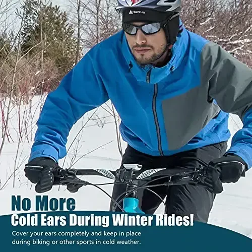 Hikenture Winter Skull Cap Helmet Liner for Men Women Thermal Hat - 6