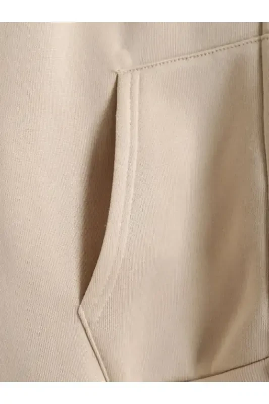 hila moda Modern design plus size cardigan-BEIGE - 6