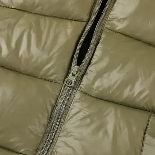 HILEELANG Bolalar uchun dinozavrli kapushonli puffer kurtka Yengil Issiq paxtali palto Kuz va yumshoq qish uchun ustki kiyim - 3