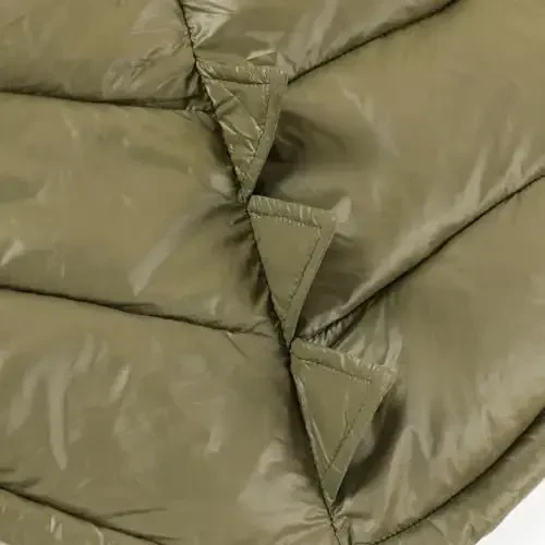 HILEELANG Bolalar uchun dinozavrli kapushonli puffer kurtka Yengil Issiq paxtali palto Kuz va yumshoq qish uchun ustki kiyim - 5