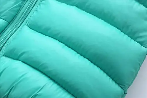 HILEELANG Kids Boy Girl Winter Hooded Puffer Jackets Coats Light Weight Padded Outerwear - 2