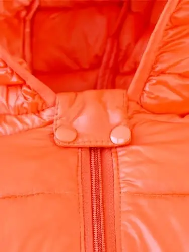 HILEELANG Kids Boy Girl Winter Hooded Puffer Jackets Coats Light Weight Padded Outerwear - 8