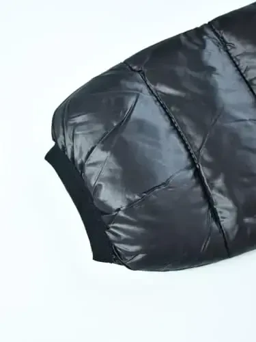 HILEELANG Kids Boy Girl Winter Hooded Puffer Jackets Coats Light Weight Padded Outerwear - 4