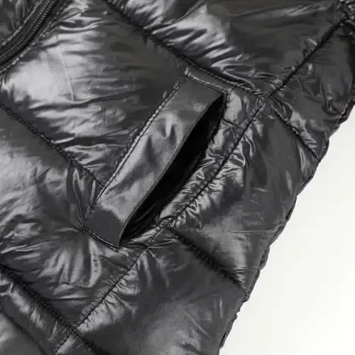 HILEELANG Kids Boy Girl Winter Hooded Puffer Jackets Coats Light Weight Padded Outerwear - 3